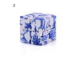 Infinity Cube Colorful Stress-relieving Flexible Magic Puzzle Cube Model for Gift- 3