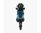 DECATHLON OXELO Kid's Fitness Inline Skates - Fit5 - Petrol Blue