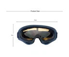 GEERTOP Ski Goggles with Wind Dust UV 400 Protection for Teens Kids Adults--BlackFrame/Brown