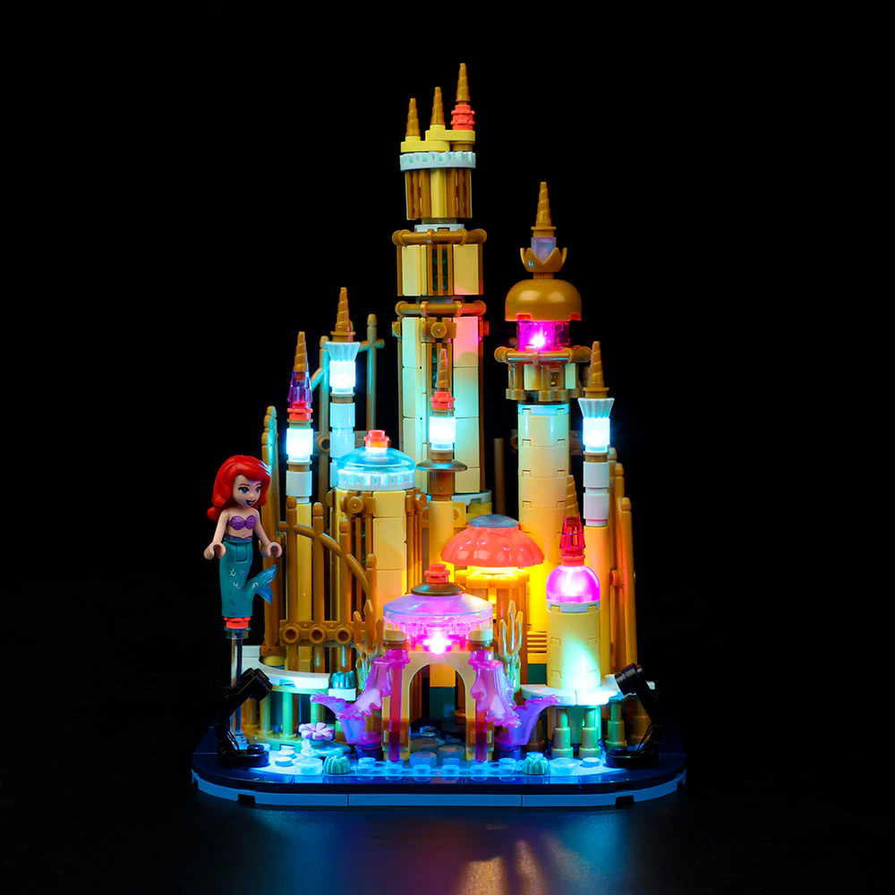 Lego Mini Disney Ariel's Castle 40708 Light Kit