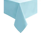 Rectangle Tablecloth - 52 X 70 Inch - Waterproof & Wrinkle Resistant Washable Fabric Table Cloth For Dining,SKY BLUE