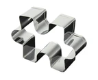 Stainless Steel Irregular Puzzle Shape Cake Cookie Fruit Cutter Cookie Mold