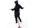 Costume Bay Adult Black Dragon Onesie Kigirumi Costume Animal Pajamas