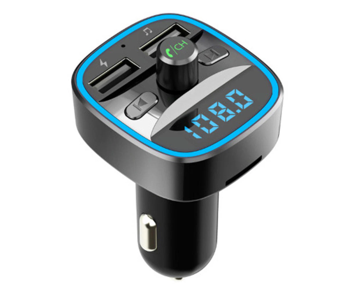 T25 bluetooth 5.0 Car bluetooth Transmitter Car MP3 Player U Disk Car mp3 Card Machine