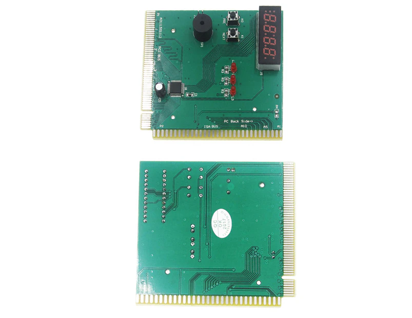 Buutrh 4-Digit PC Analyzer Tester Diagnostic Card for PCI ISA