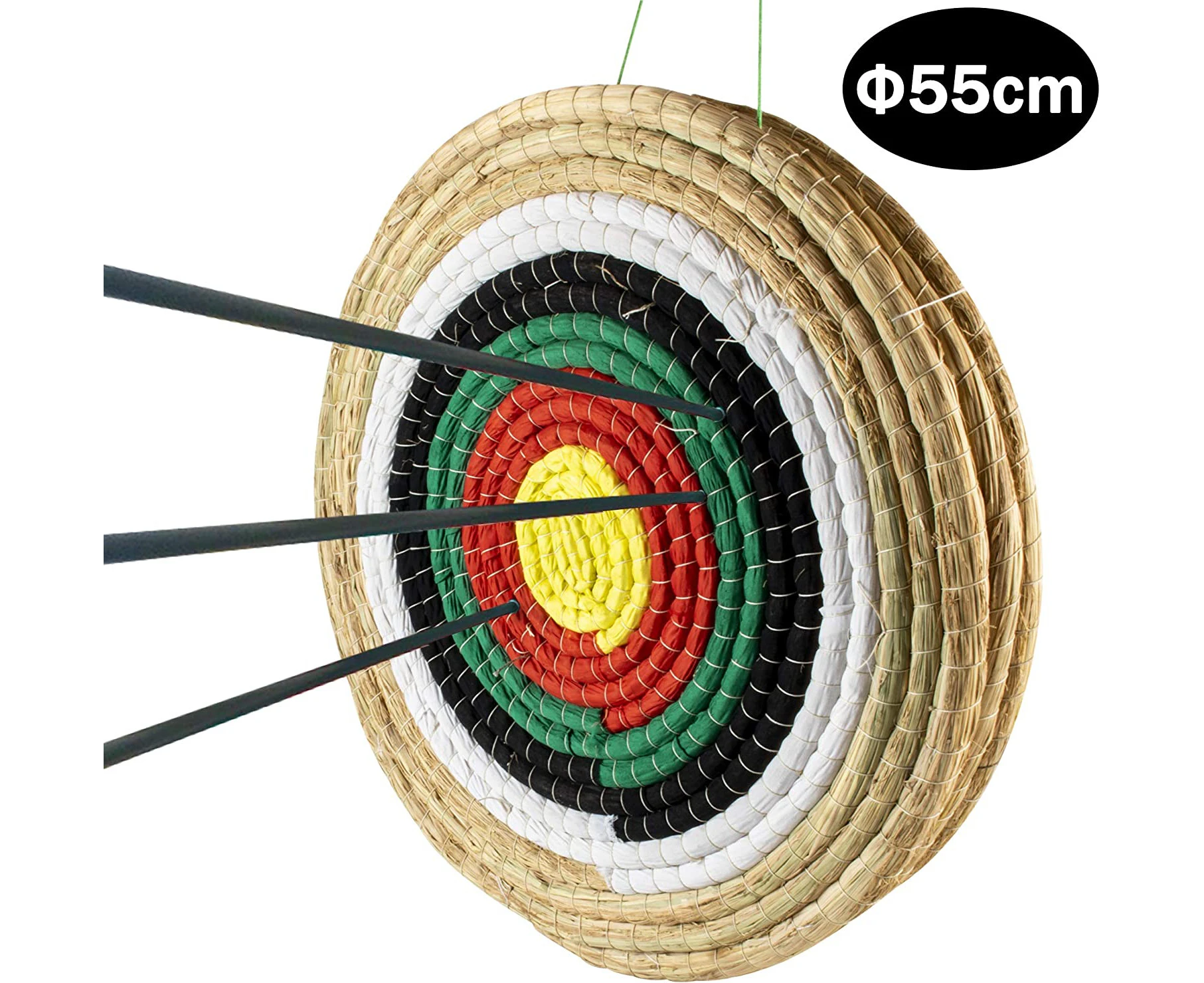 Archery Targets Traditional Solid Straw Round Archery Target,50 X 50cm