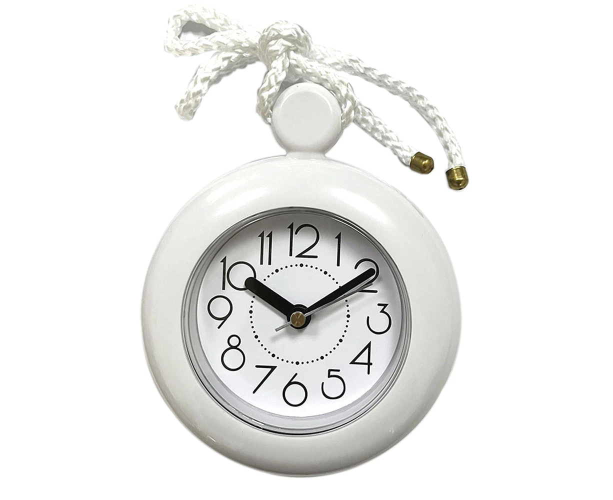 Waterproof bathroom clock wall watch can be hung with towel wall clock desk clock dual-purpose clock