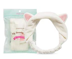 Etude House My Beauty Tool Lovely Etti Hair Band Cat Ear Headband + Face Sheet Mask