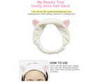 Etude House My Beauty Tool Lovely Etti Hair Band Cat Ear Headband + Face Sheet Mask