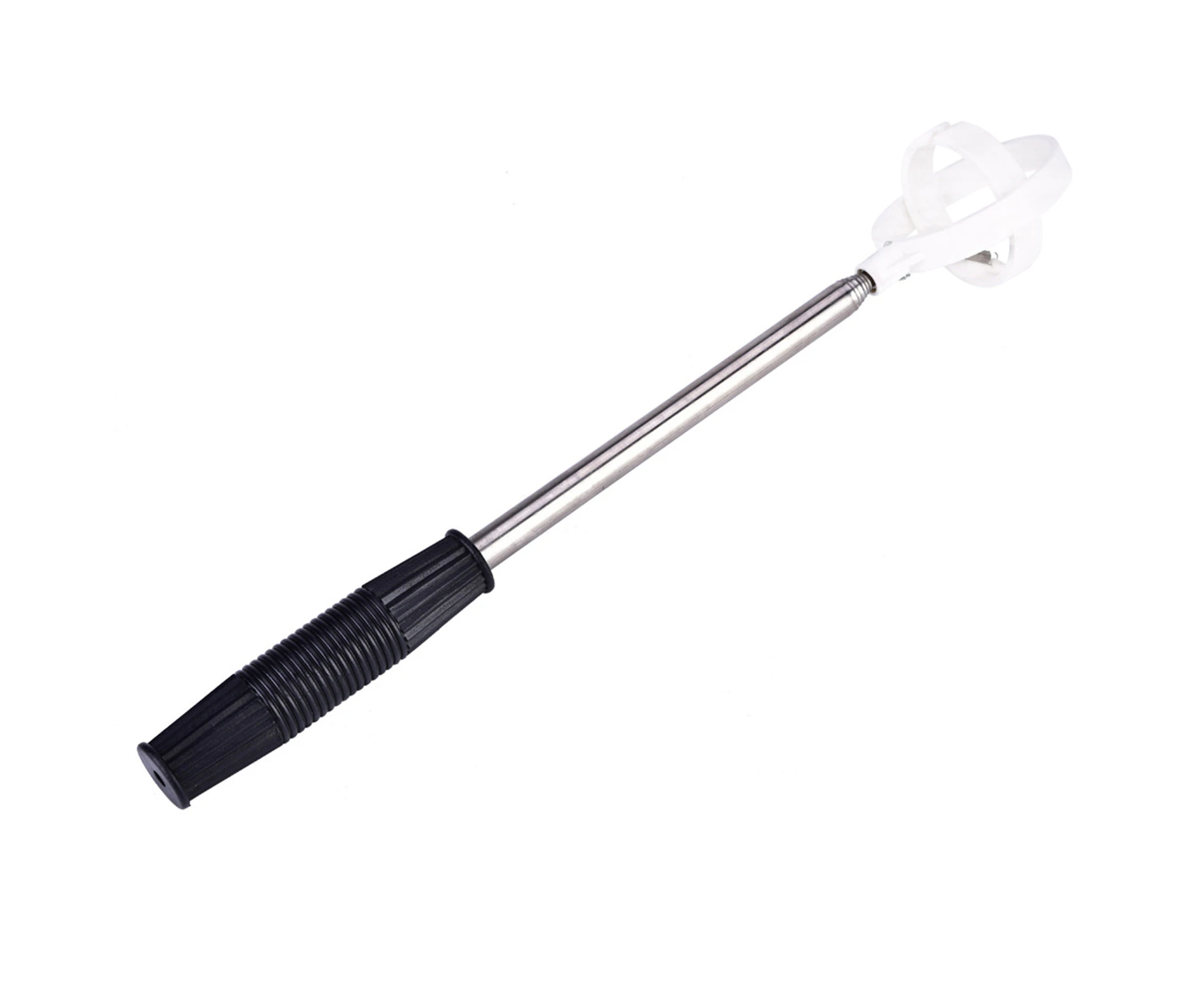 Practical Golf Picker Telescopic Antenna Ball Pick Up Tool Device Retriever Scoop (White)