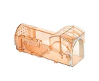 Highly Sensitive Reusable Easy to Use Humane Mouse Trap - orange