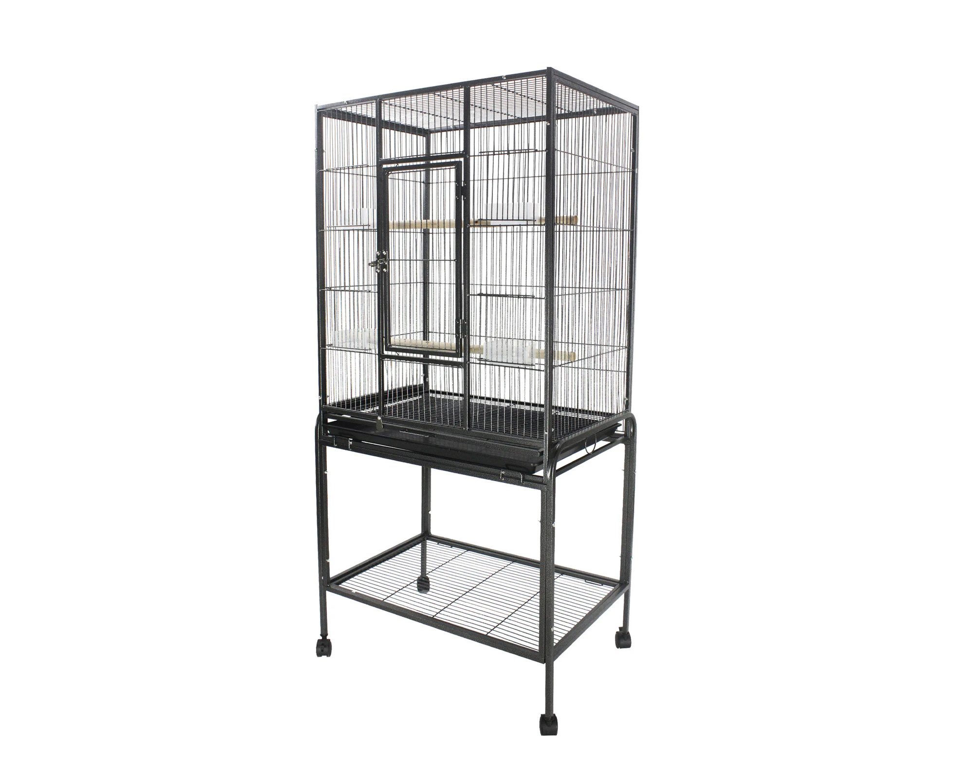 TOPET Bird Cage Parrot Aviary Pet Stand-Alone Budgie Perch Large Standalone Cages 135cm