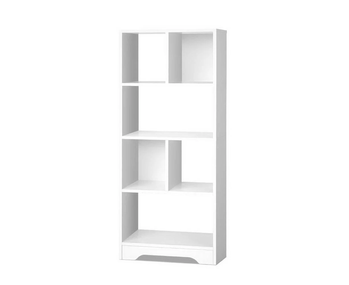 Display Shelf Bookcase Storage Cabinet Bookshelf Bookcase Home Office White