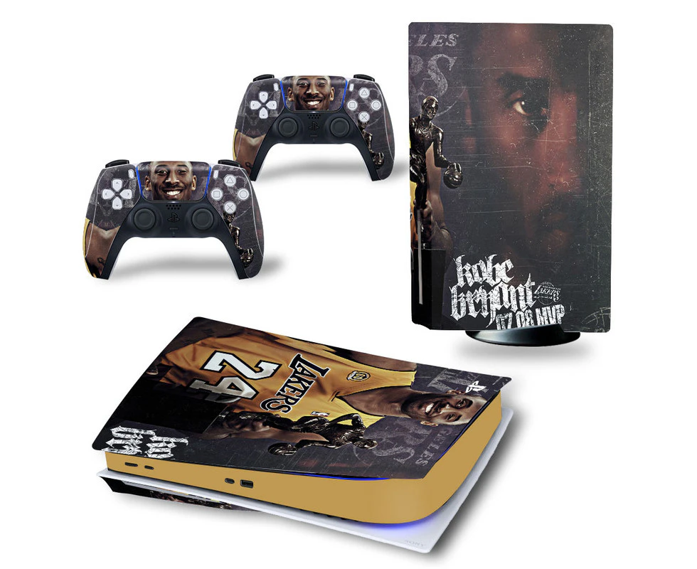 PS5 Disk Skin Vinyl Decal Cover for Sony Playstation Game Console + PS5 Controllers Sticker - TN-PS5Disk-7537