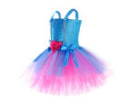 Tutu Princess Troll Princess Bobbi Blank Girls Mesh Tutu Dress