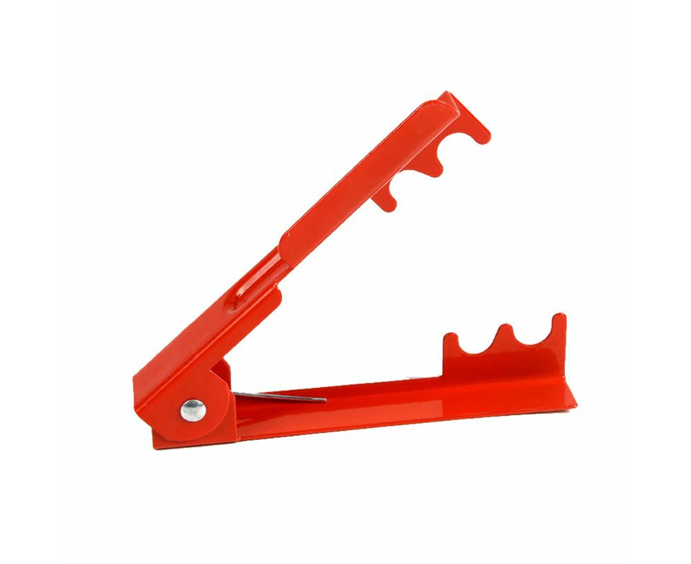 Professional Rose Leaf Thorn Stripper Stripping Tool Thorn Remover for Roses - Red