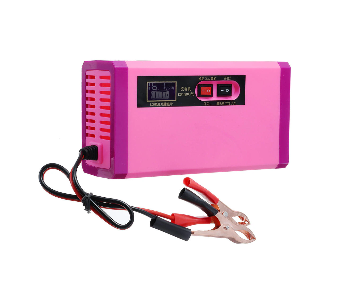 DC12V AC220V 6AH-120AH Charging Current 2000mA Car Battery Charger