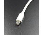 Buutrh 3 in 1 Mini Display Port Cable for MacBook Pro AirBlack-