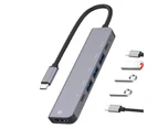 Buutrh Practical USB-C Docking Station Durable Type-C to