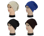 Women Men Fashion Candy Color Cap Hip-Hop Winter Warm Crochet Beanie Hat Yellow