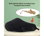 Saxophone Bag Wear-Resistant Zipper Design Lightweight Eb Tenor Saxophone Bag Case for Instrument - Black