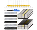 32Pack Replacement Accessory Kit for IRobot Roomba 800 900 Series,12 Filter,12 Side Brush,3 Tangle-Free Debris Extractor