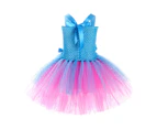 Tutu Princess Troll Princess Bobbi Blank Girls Mesh Tutu Dress