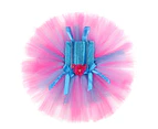 Tutu Princess Troll Princess Bobbi Blank Girls Mesh Tutu Dress