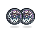 Lotus 110mm Wheels - Black/Rocket Fuel