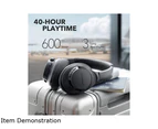 Anker Soundcore Life Q20 Hybrid Active Noise Cancelling Headphones, Wireless Over Ear Bluetooth Headphones with 40H Playtime, Hi-Res Audio, Deep Bass,