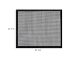 2pcs BBQ Mesh Grill Mat Cook Barbecue Grilling Sheet Wire Baking Pad Non-Stick Mat