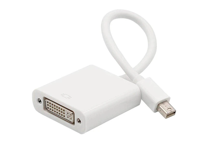 Mini-DisplayPort to DVI Cable Adapter (Male to Female) - Thunderbolt Socket Compatible