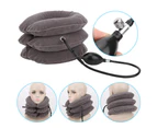 Inflatable Cervical Neck Traction Device Portable Neck Brace Support Stretcher