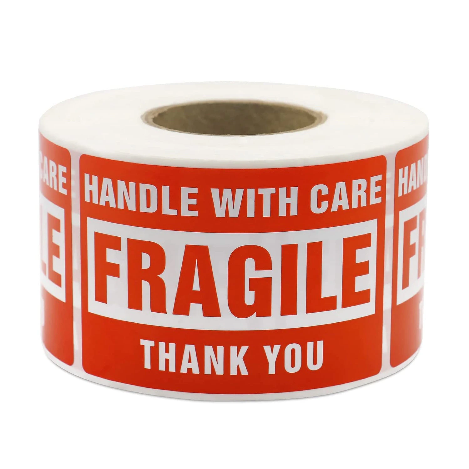 2 x 3 Inch Fragile Stickers Handle with Care Warning Packing Label