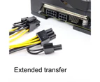 Buutrh Practical Power Extension Cable Safe Graphics Card Power