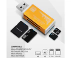 Buutrh Multifunctional USB 2.0 Card Reader AdapterSilver-