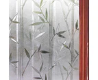 Window Stickers 3D Self Adhesive PVC Decorative DIY Glass Film for Bathroom-200cm 5 unique value