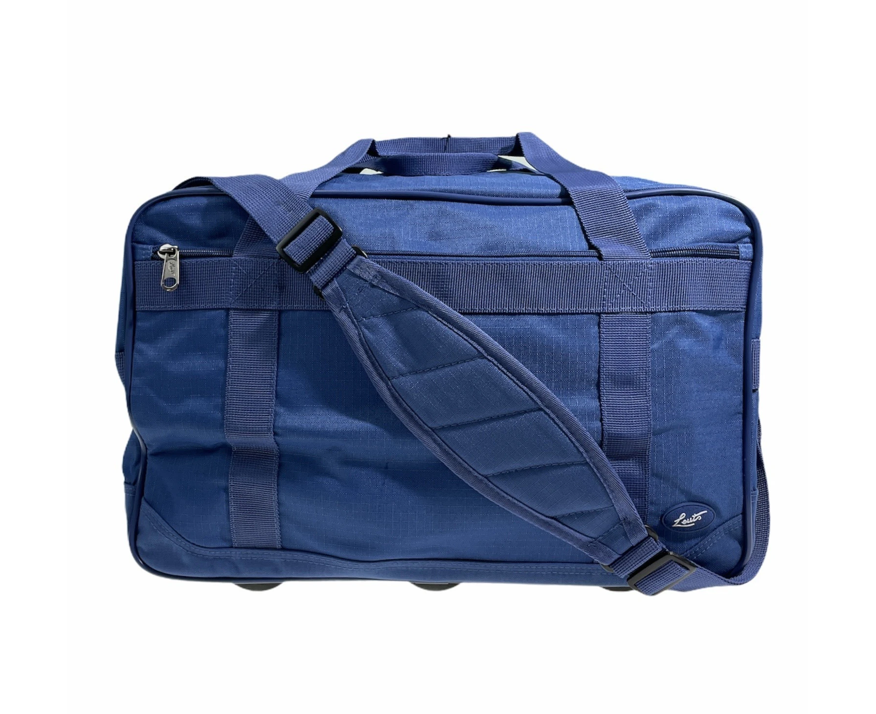 44L Foldable Duffel Bag Gym Sports Luggage Travel Foldaway School Bags - Royal Blue