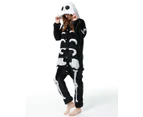 Costume Bay Adult Unisex Skeleton Onesie Kigirumi Animal Pajamas Halloween Costume Jumpsuit Sleepwear