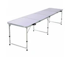 Folding Camping Table Portable Picnic Garden - 240CM