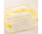 Clear Zipper Toiletry Bag 5 Pack Portable Makeup Bag for Bathroom Organization