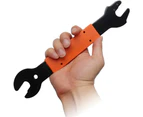 Bike Pedal Wrench Double Sided Bicycle Spanner Repair Removal Tool for Biking Cycling Mountain Bike 1pc