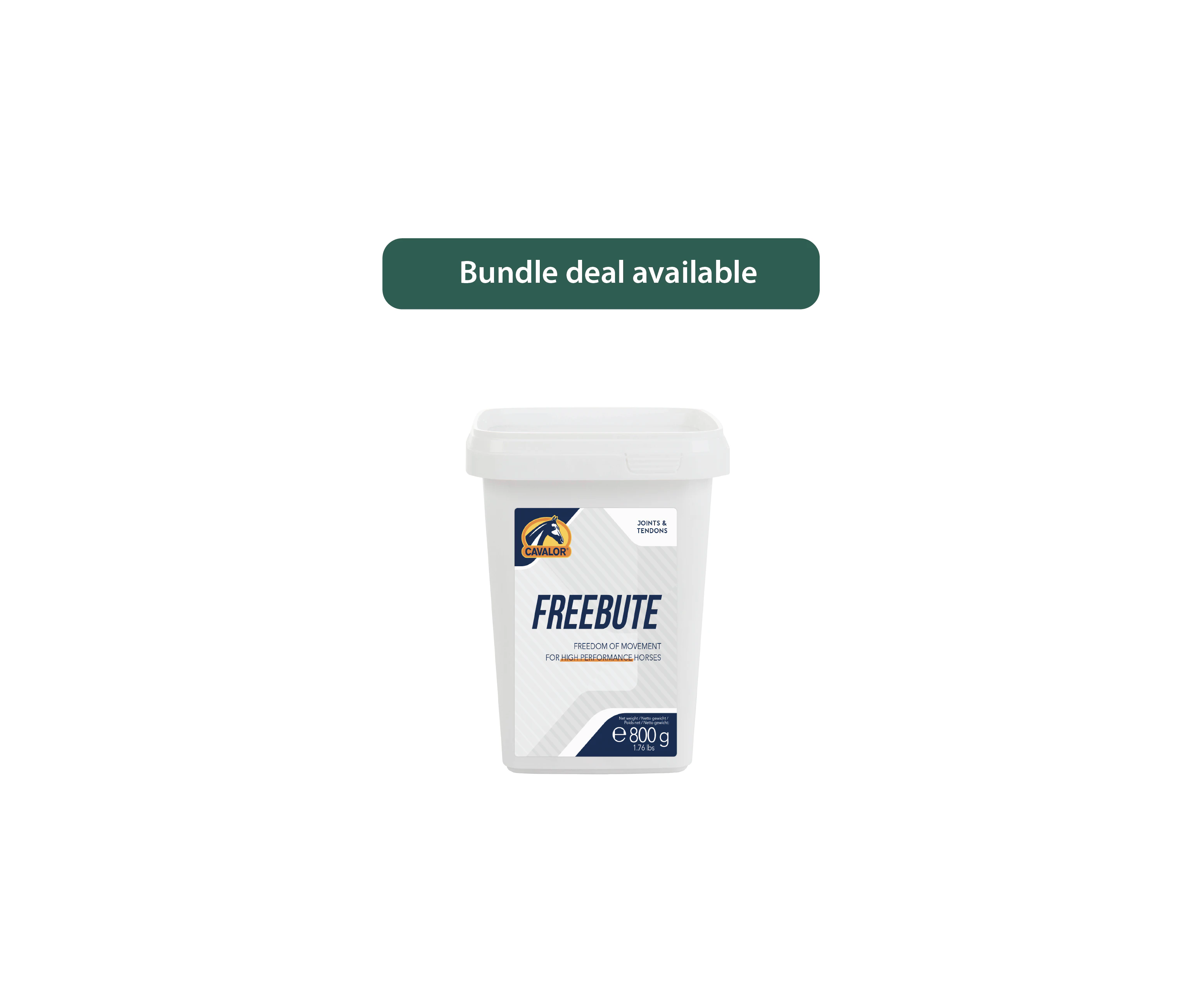 Cavalor FreeBute Powder For Healthy Muscles and Better Mobility - single