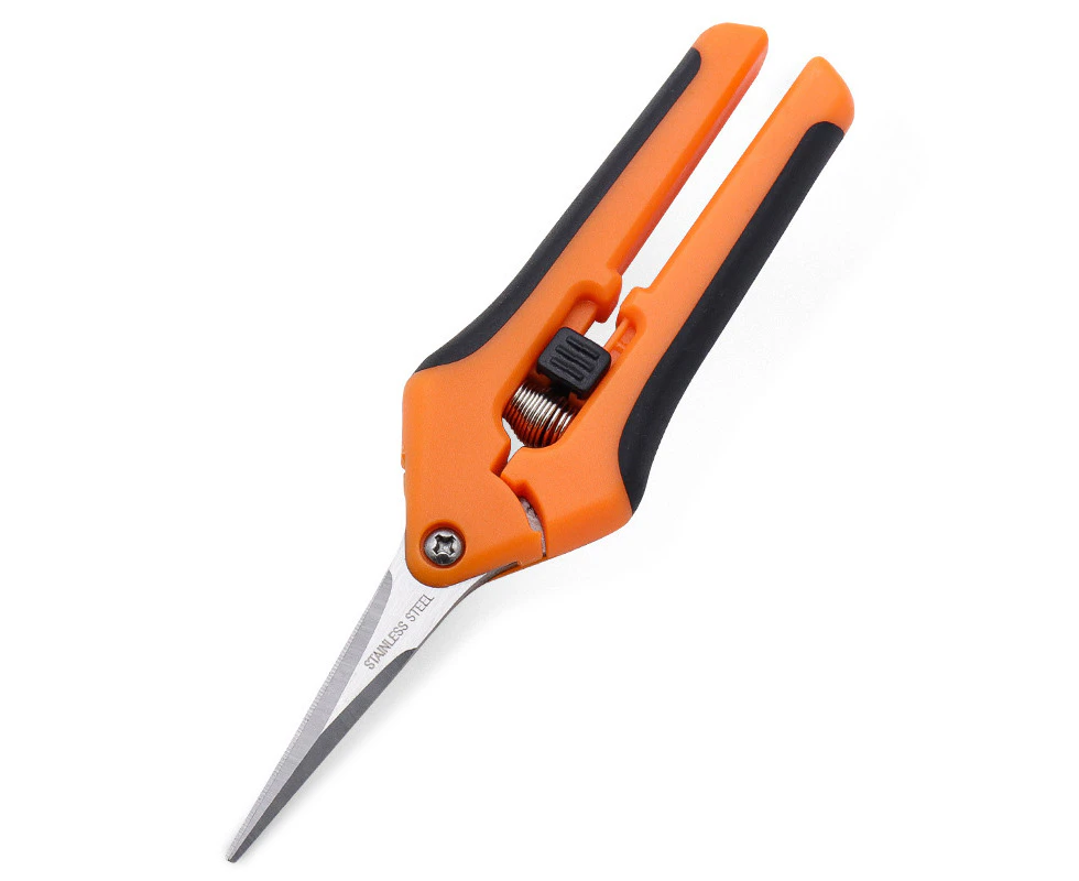 Kynup 165mm Gardening Pruning Hand Scissors with Straight Blades -Orange