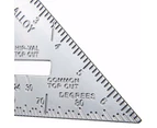 Aluminum Alloy Protractor Miter Triangle Speed Square Measurement Carpenter