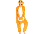 Costume Bay Adult Unisex Kangaroo Onesie Kigirumi Pajamas Halloween Costume Animal Jumpsuit Sleepwear