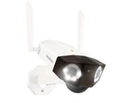 Uniden 100% Wirefree SMART 3K (6MP) Dual Lens Spotlight Security Camera with Solar Panel