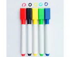 Knbhu 50Pcs Erasable Dry Whiteboard Markers Drawing Pens School Office Stationery-Black 50pcs