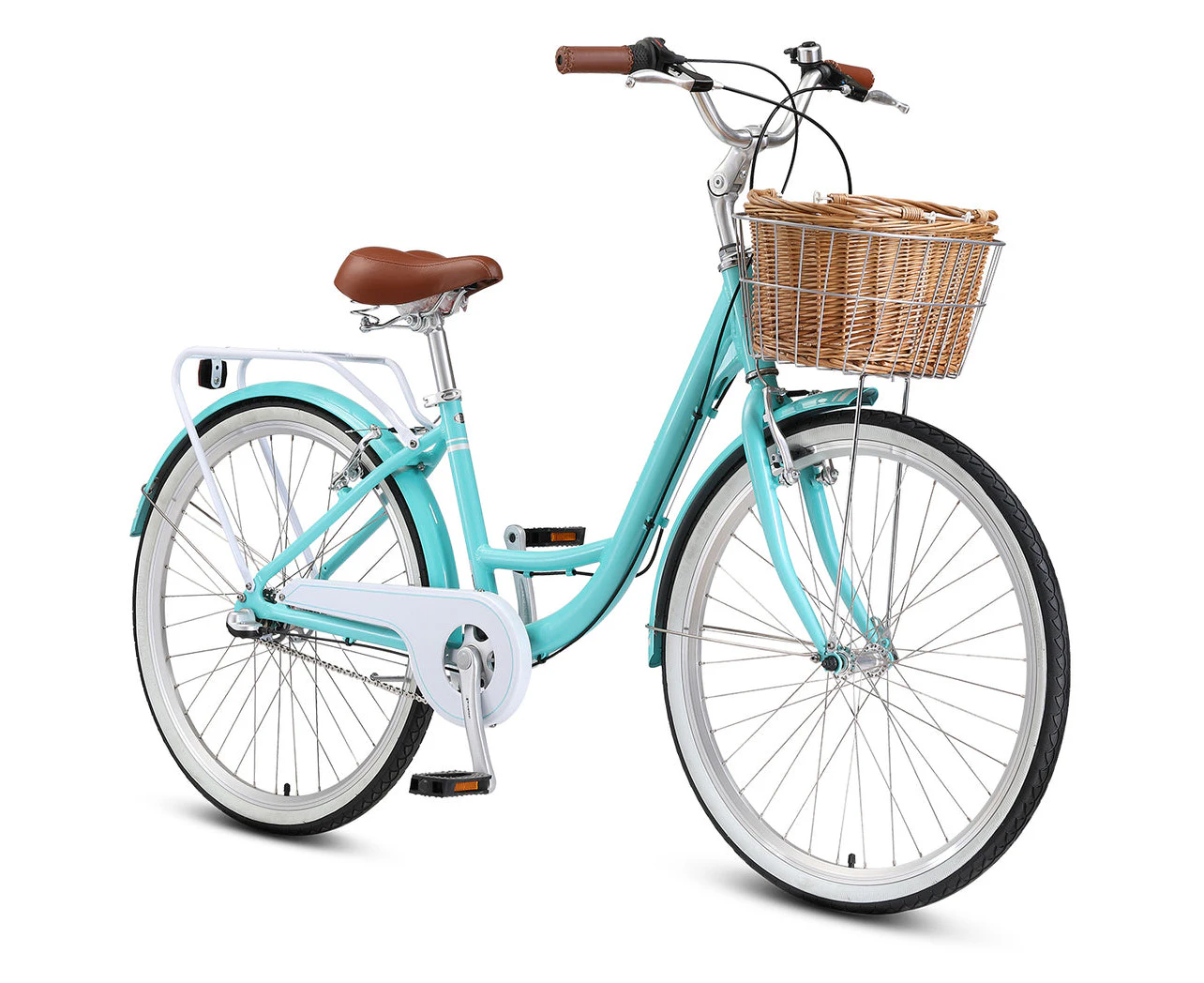 Cruiser Ladies Step Through Beach Cruiser 3 Speed Internal Hub 26*18 - Pale Mint