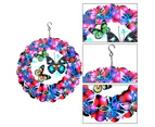 Butterfly Wind Spinner | 3D Butterfly Garden Art Hanging Decor | Hanging Wind Spinner for Outdoor & Indoor Window Decorations